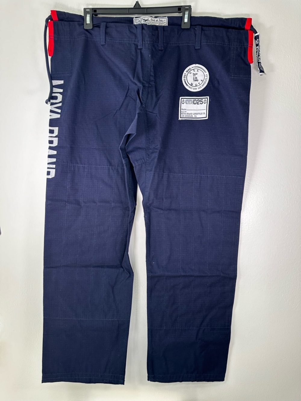 Moya Brand BJJ Gi Pants A3 Navy Blue Ripstop Jiu Jitsu New